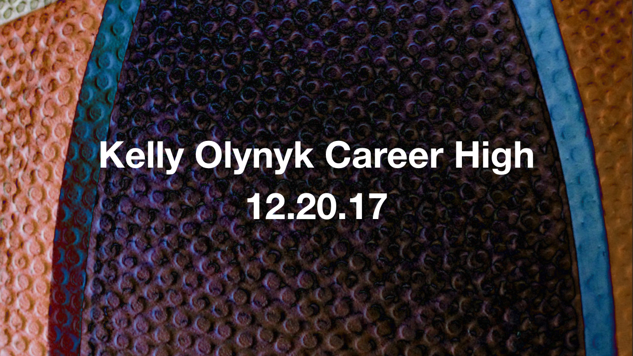 Kelly Olynyk Career High 12.20.17