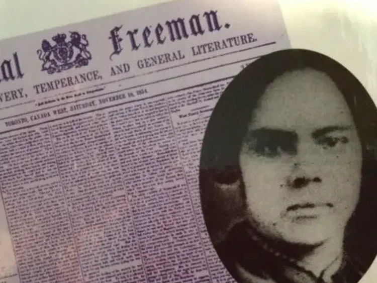Mary Ann Shadd became the first woman and the first black woman to found and edit an anti-slavery newspaper called the Provincial Freeman in 1853.