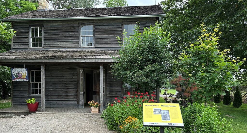 The Josiah Henson House in Dresden, Ontario, built in 1841. Courtesy of Ontario Heritage Trust.