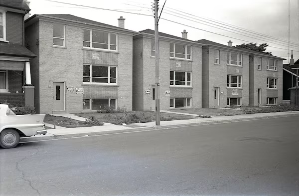 The "Toronto special" is a distinctively mid-century modern purpose-built multi-unit rental dwelling, typically a triplex or sixplex.