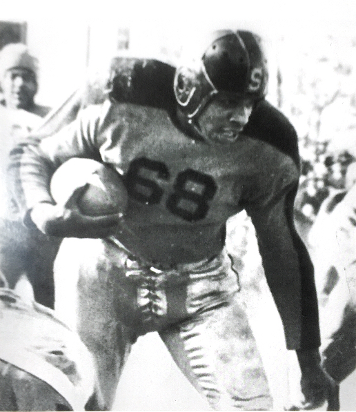 Photograph of Ken Whitlock during one of his first games with the Argonauts. Image sourced from the Argonauts website. 