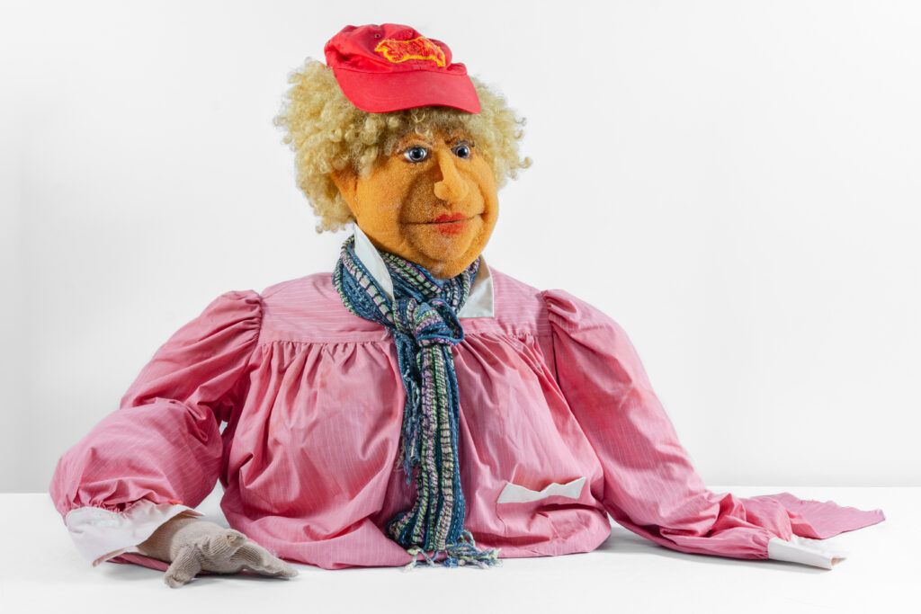 Mrs. Pennypacker Puppet Collection of Nina Keogh Mrs. Pennypacker – played by Cheryl Wagner – worked in the Today’s Special store stockroom for a year in the mid-1980s.
