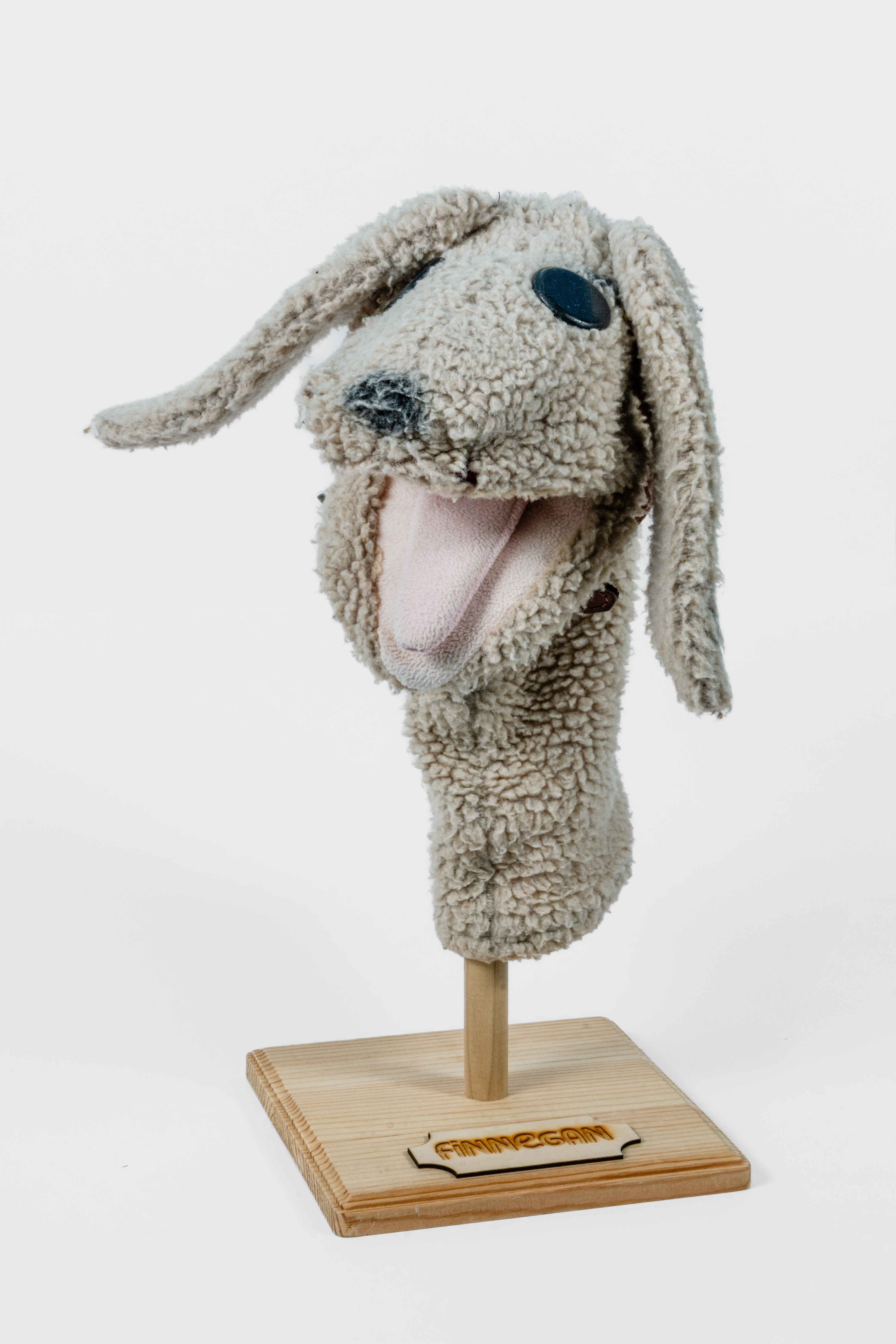 Finnegan Puppet Collection of Museum of Toronto Mr. Dressup’s beloved companions were puppets, Casey and Finnegan. The original puppets were made by hand and performed by puppeteer, Judith Lawrence. These puppets in the likeness of the beloved duo celebrate her iconic creations.