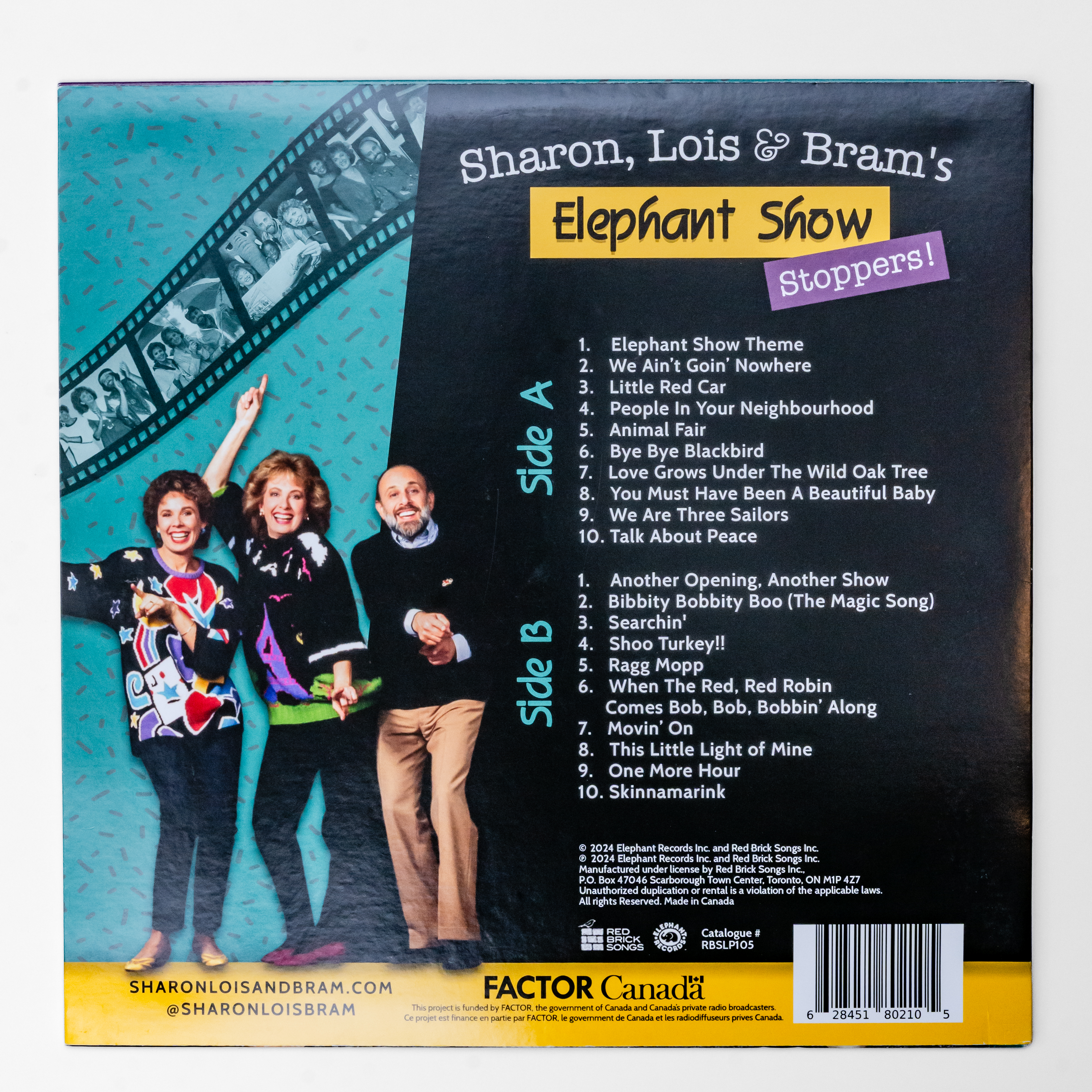 Sharon, Lois and Bram Records, 1980s-1990s Collection of Sharon, Lois and Bram Sharon, Lois and Bram released over 50 records between the 1970s and the 2020s. Those shown here date from the late 1980s And early 1990s.