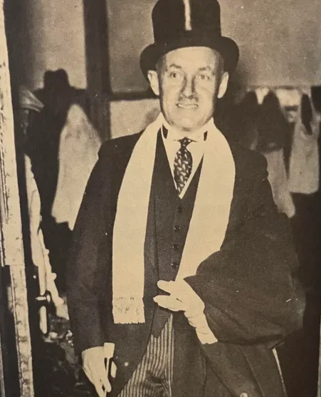 A photograph of Conn Smythe circa 1937. Sourced from the Canadian Horse Racing Hall of Fame.