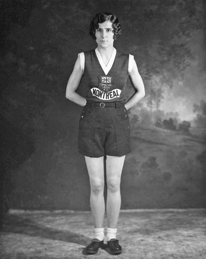 A victory portrait of Myrtle Cook McGowan. Sourced from Historica Canada.