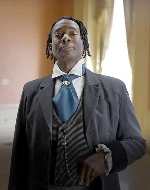 Henry Bibb portrayed by Daren A. Herbert for Museum of Toronto's "1851: Spirit and Voice" online exhibition.