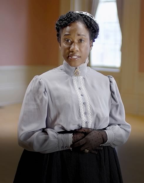 Mary Bibb portrayed by Sophia Walker for Museum of Toronto's "1851: Spirit and Voice" online exhibition.